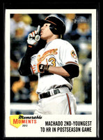 Manny Machado 2013 Topps Heritage Memorable Moments Series Mint Card #MM-MM

