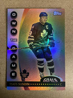 Mats Sundin 2002 2003 Topps Own The Game Card #OTG7

