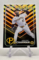 Aroldis Chapman 2024 Topps Update Holiday Foil Card #US339
