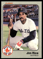Jim Rice 1983 Fleer Series Mint Card #194
