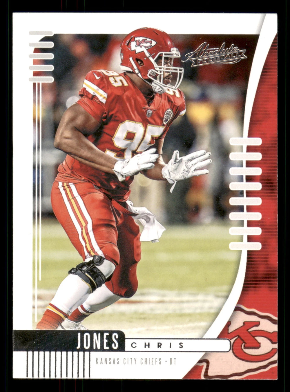 Chris Jones 2019 Panini Absolute  Series Mint Card #41