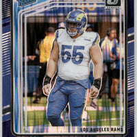 Braden Fiske 2024 Donruss Optic Purple Shock Series Mint Rookie Card #210