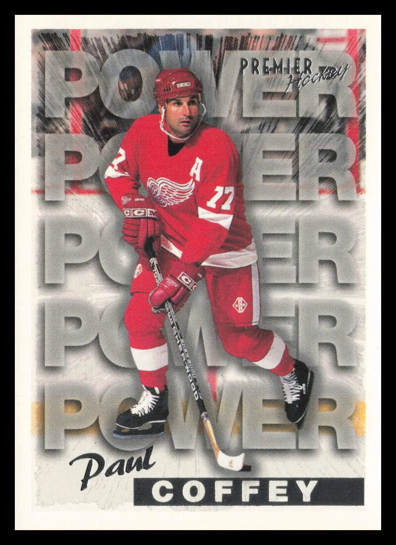 Paul Coffey 1994 1995 Topps Premier Card #489