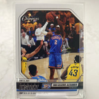Shai Gilgeous-Alexander 2025 Panini Instant NBA Champions Series Mint Card #22
