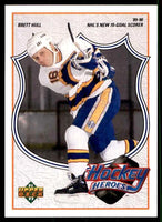 Brett Hull 1991 1992 Upper Deck Hockey Heroes Series Mint Card #7
