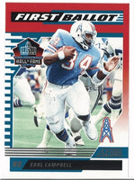 Earl Campbell 2025 Score First Ballot Series Mint Insert Card #2
