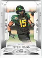Patrick Chung 2009 Playoff Prestige Series Mint Rookie Card #185
