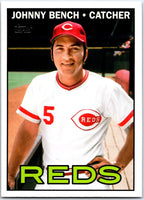 Johnny Bench 2021 Topps Update Topps Cards That Never Were Series Card  #CNW-7
