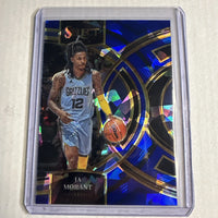 Ja Morant 2023 2024 Panini Select Blue Cracked Ice Prizm Series Mint Card #136
