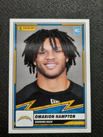 Omarion Hampton 2025 Panini NFL Sticker Card #79
