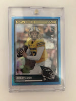 Brady Cook 2025 Score Blue Stars Mint Rookie Card #36  Only 499 Made
