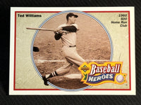 Ted Williams 1991 Upper Deck Baseball Heroes Series Mint Card #34
