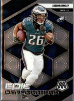 Saquon Barkley 2025 Panini Mosaic Epic Performers Series Mint Card #2
