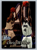 Chris Webber 1998 1999 Flair Showcase Row 2 Series Mint Card #67
