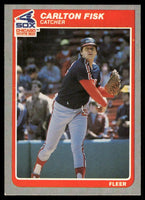Carlton Fisk 1985 Fleer Series Mint Card #513
