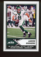 Aaron Rodgers 2024 Panini NFL Sticker Series Mint Card #91
