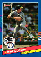 Mark McGwire 1991 Donruss All-Stars Series Mint Card #56
