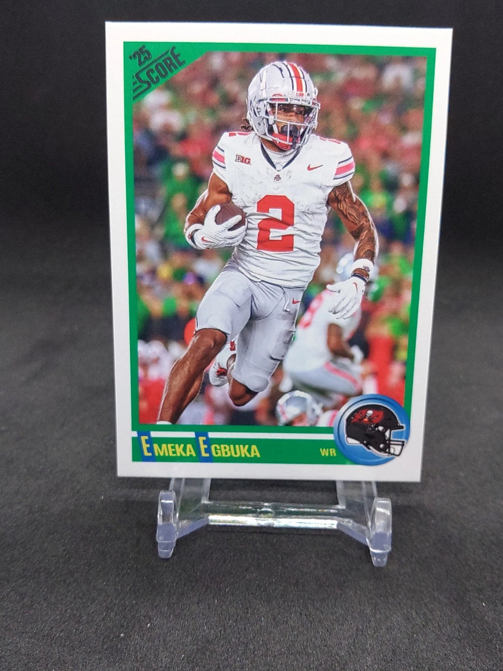 Emeka Egbuka 2025 Score Anniversary Mint Rookie Card #8