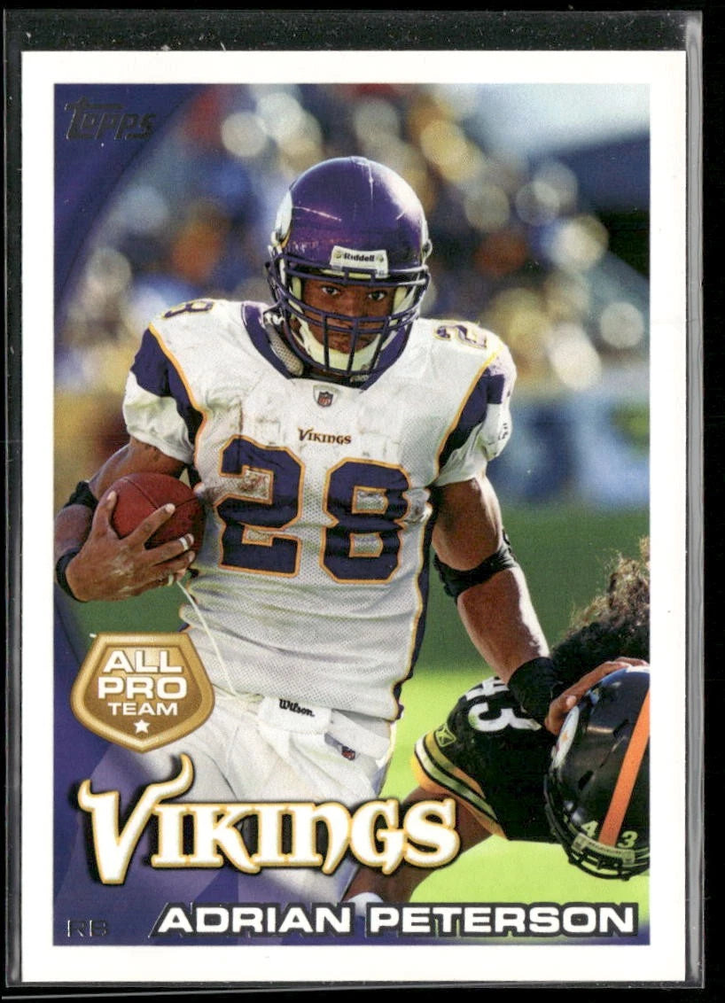 Adrian Peterson 2010 Topps Series Mint Card #103