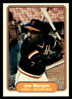 Joe Morgan 1982 Fleer Series Mint Card #397
