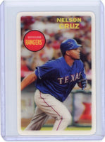 Nelson Cruz 2012 Topps Archives 1968 3D Series Mint Card
