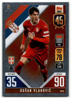 Dusan Vlahovic 2022 2023 TOPPS Match Attax Series Mint Card #CD45

