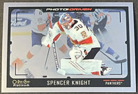 Spencer Knight 2021 2022 O-Pee-Chee Platinum Photo Driven Series Mint Card #PD-11
