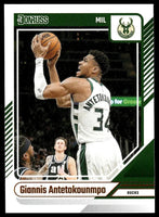 Giannis Antetokounmpo 2024 2025 Panini Donruss Series Mint Card #172
