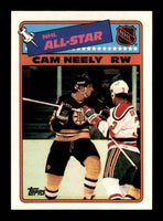 Cam Neely 1988 1989 Topps Stickers Card #9
