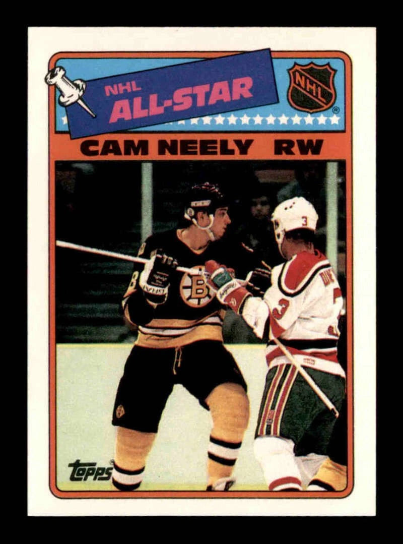 Cam Neely 1988 1989 Topps Stickers Card #9