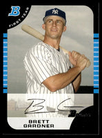 Brett Gardner 2005 Bowman Draft Picks & Prospects Series Mint ROOKIE Card #BDP85
