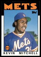 Kevin Mitchell 1986 Topps Traded Series Mint Rookie Card #74T
