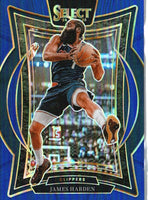 James Harden 2024 2025 Panini Select Blue Series Mint Card #57
