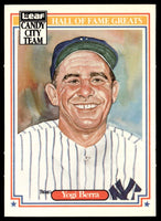 Yogi Berra 1987 Leaf Candy City Team Hall of Fame Greats Series Mint Card #H2
