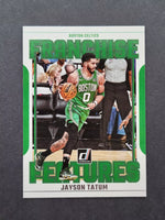 Jayson Tatum 2023 2024 Donruss Franchise Features Series Mint Card #1
