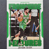 Jayson Tatum 2023 2024 Donruss Franchise Features Series Mint Card #1