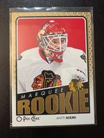 Antti Niemi 2009 2010 O-Pee-Chee Marquee Rookie Series Card #548
