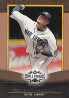 Felix Hernandez 2011 Topps Triple Threads Sepia Series Mint Card #87
