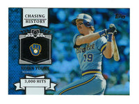 Robin Yount 2013 Topps Chasing History Series Mint Card #CH-34
