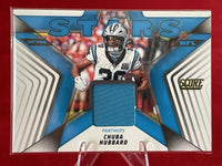 Chuba Hubbard 2025 Score Stars of the NFL Jersey Card #SNJ-CHD
