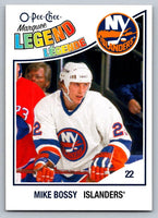 Mike Bossy 2010 2011 O-Pee-Chee Marquee Legend Series Card #562
