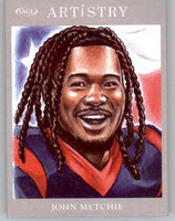 John Metchie III  2022 Sage Artistry Silver Series Mint Rookie Card #118
