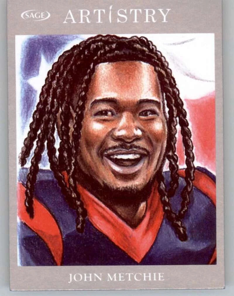 John Metchie III  2022 Sage Artistry Silver Series Mint Rookie Card #118