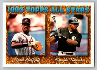 Frank Thomas/Fred McGriff 1994 Topps Series Mint Card #384

