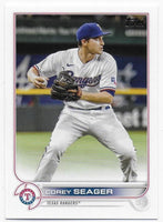 Corey Seager 2022 Topps Update Series Mint Card #US200
