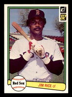 Jim Rice 1982 Donruss Series Mint Card #200
