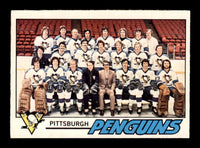 Pittsburgh Penguins 1977 1978 O-Pee-Chee Team Card #84
