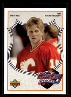 Brett Hull 1991 1992 Upper Deck Hockey Heroes Series Mint Card #2

