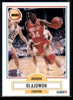 Akeem Olajuwon 1990 1991 Fleer Series Mint Card #73
