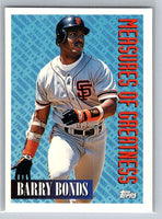 Barry Bonds 1994 Topps Series Mint Card #605
